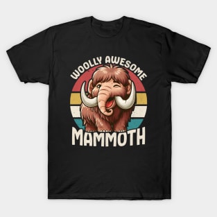 Woolly Mammoth Retro T-Shirt